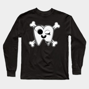 B&W Bad Tooth Long Sleeve T-Shirt